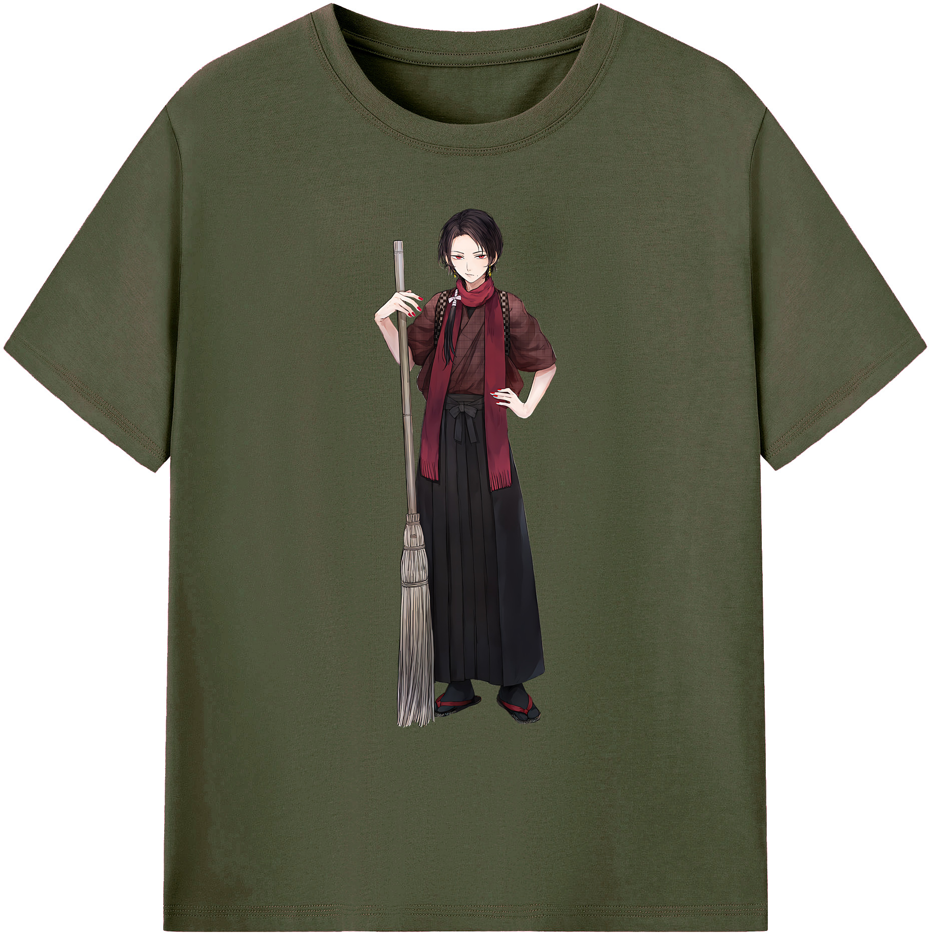 （画像用） 刀剣乱舞 Touken Ranbu 綿100％ メンズ半袖Tシャツ｜肌触りやわらか＆通気性